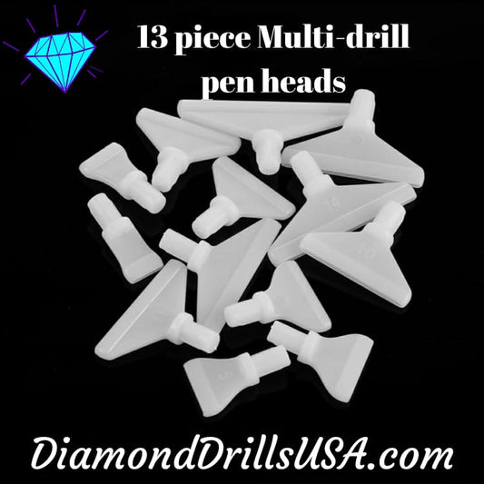DiamondDrillsUSA - Pink Pens for Diamond Painting Single Tip Basic