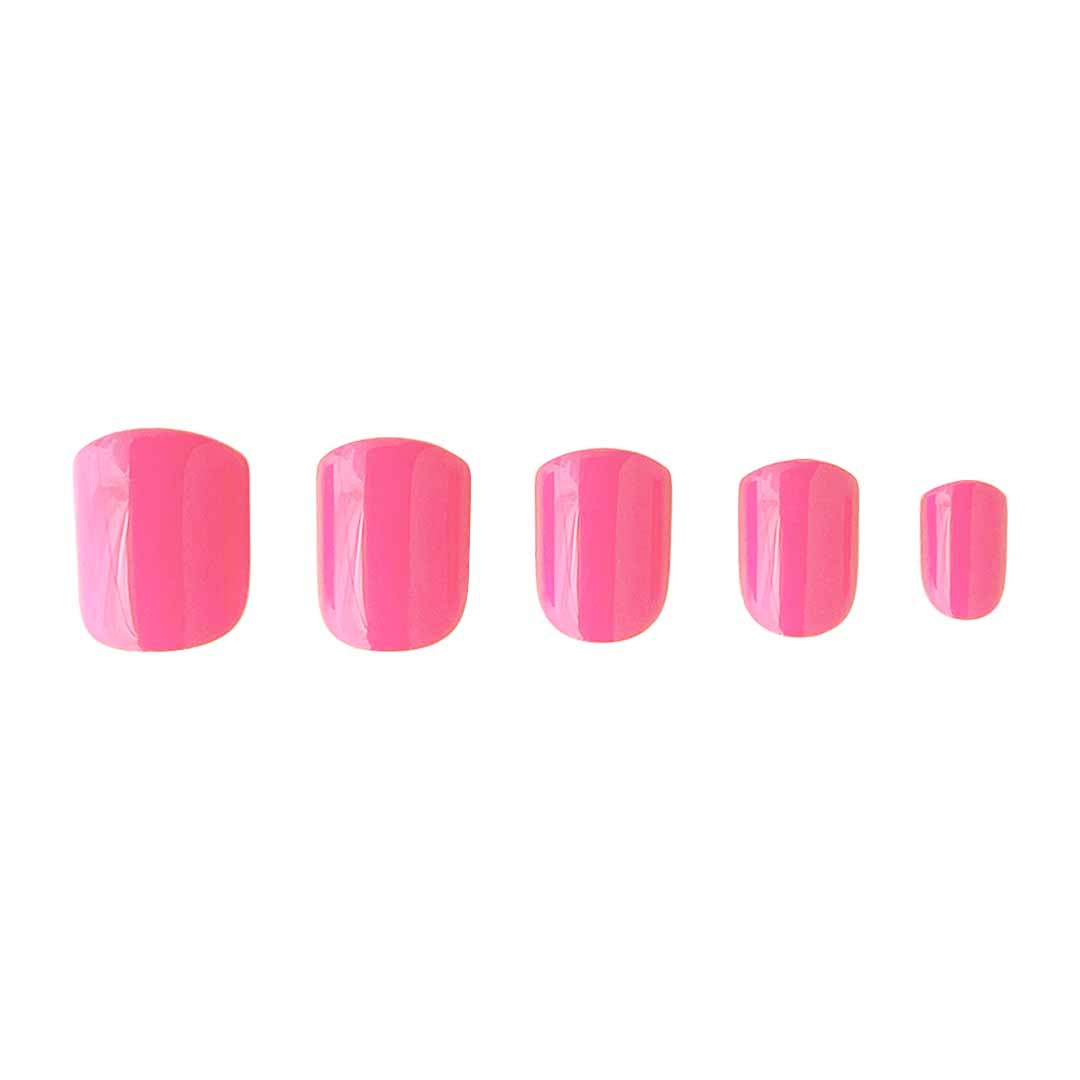 Some Like It Hot Pink Press-On Nails – shopsawyerandscout