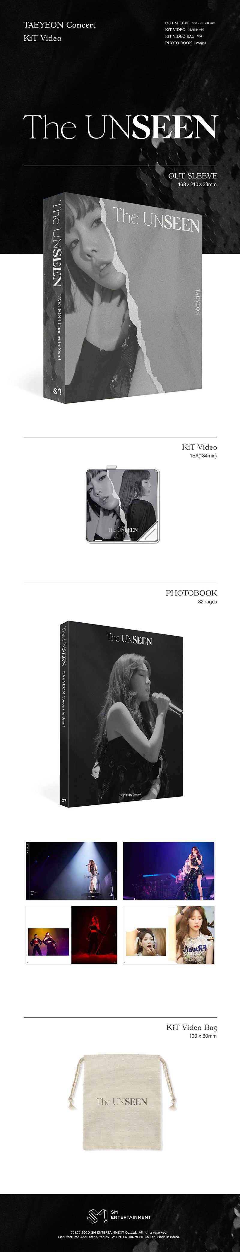 TAEYEON - Concert [The UNSEEN] Kihno Kit Video