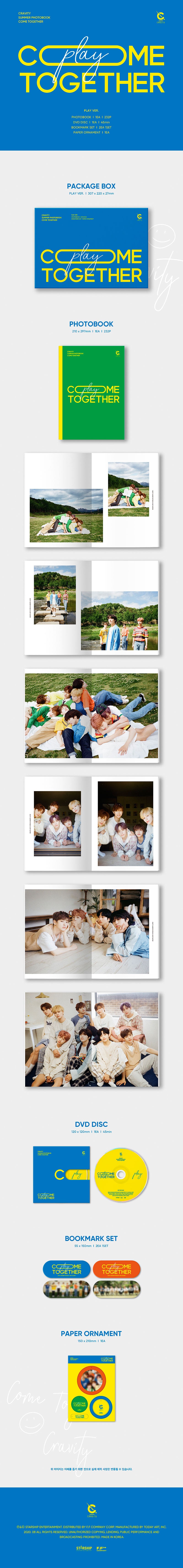 Cravity - Summer Photo Book ‘Come Together’ (Play Ver.)