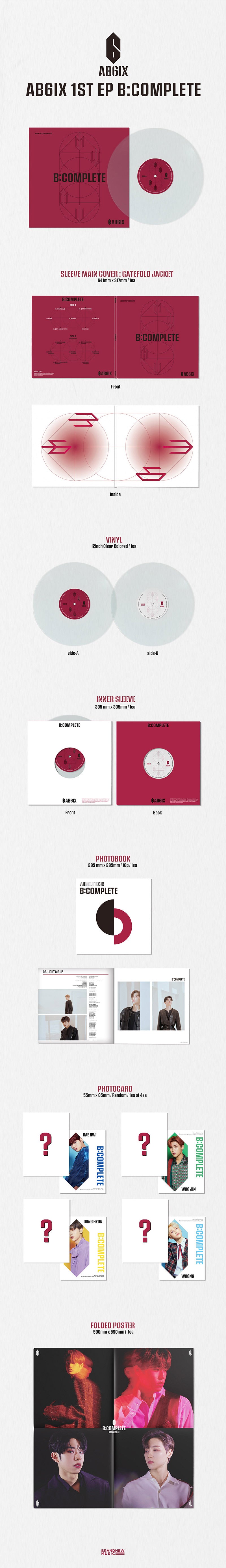 AB6IX - 1st EP [B : COMPLETE] Vinyl LP