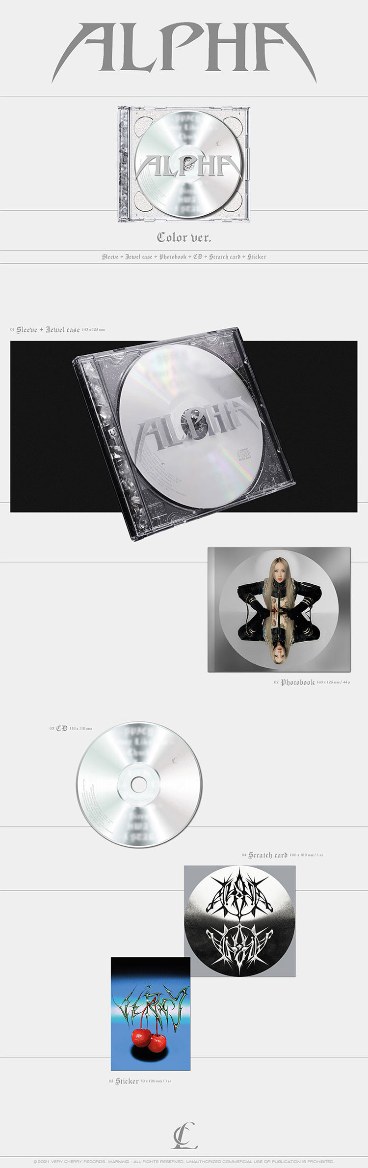 CL - Album ALPHA COLOR Ver.