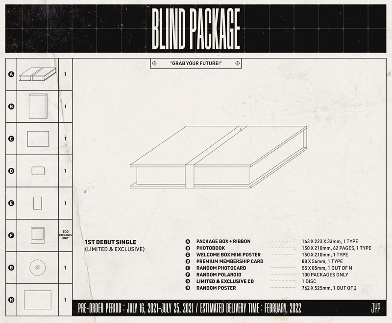 JYPn - Blind Package Limited Edition