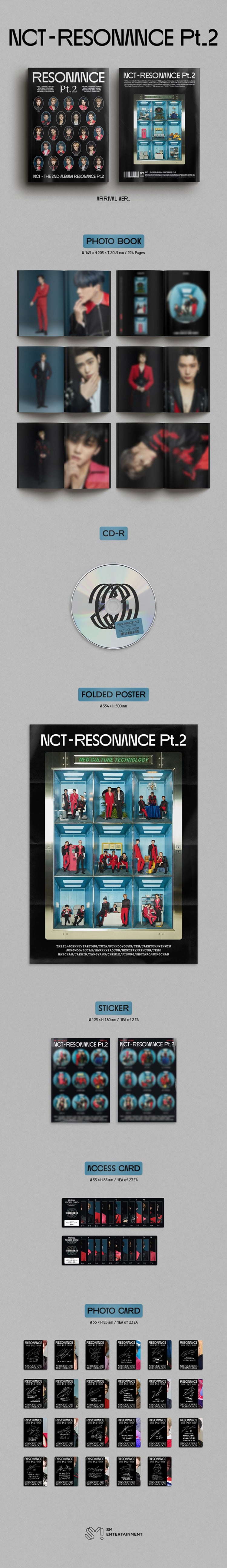 NCT - The 2nd Album [RESONANCE Pt.2] Arrival Ver.