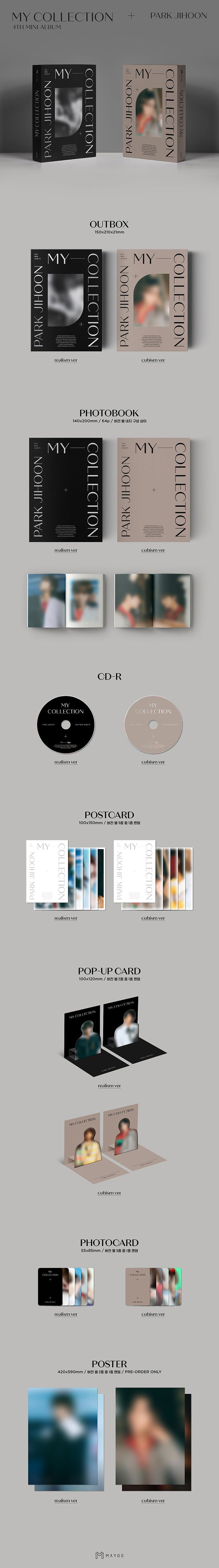 PARK JIHOON - 4th Mini Album [My Collection]