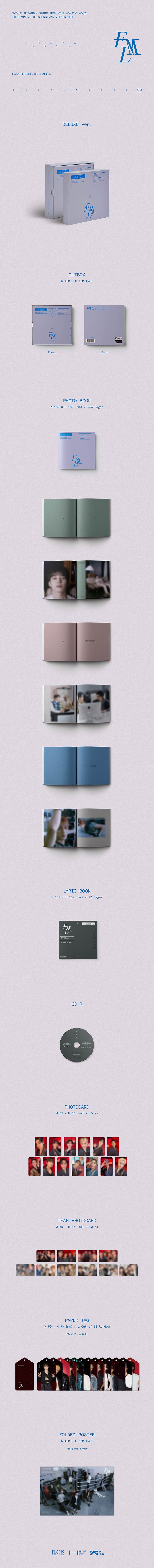 Seventeen 10th Mini Album 'FML