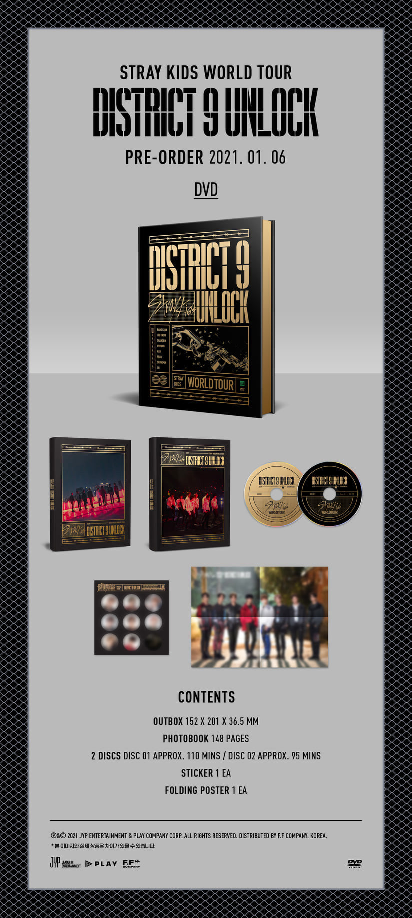 Stray Kids - World Tour [District 9 : Unlock] in SEOUL DVD