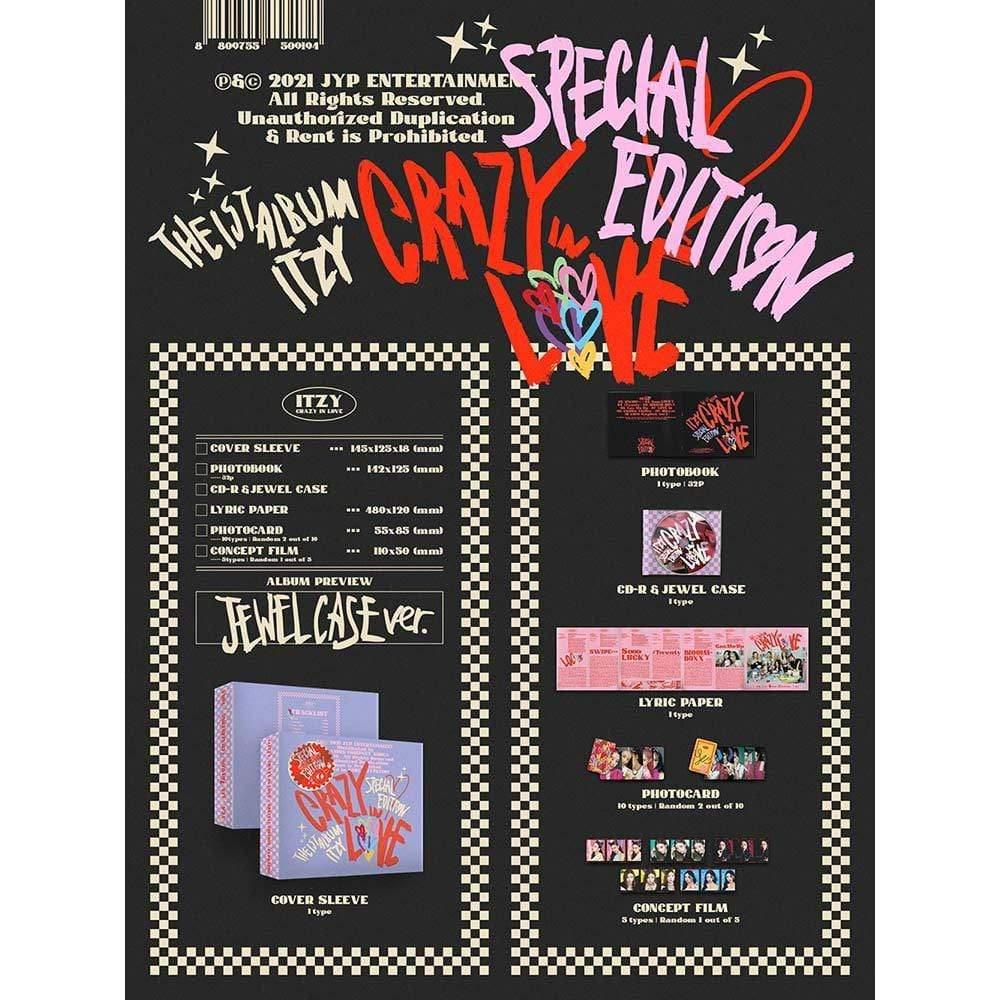 ITZY - The 1st Album CRAZY IN LOVE Special Edition - Photobook Ver.