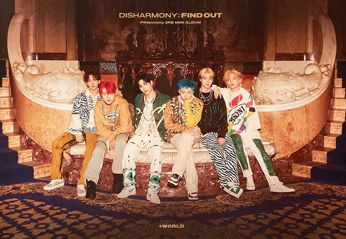 P1Harmony - 3rd Mini Album [DISHARMONY : FIND OUT] Official Poster TUR