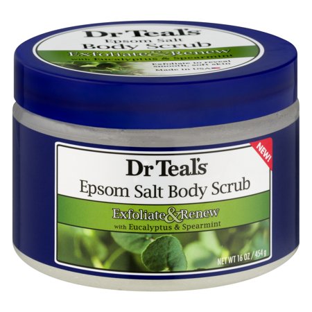 4th Ave Market: Dr Teal's Exfoliate & Renew with Eucalyptus & Spearmint Epsom Salt Body Scrub, 16 oz