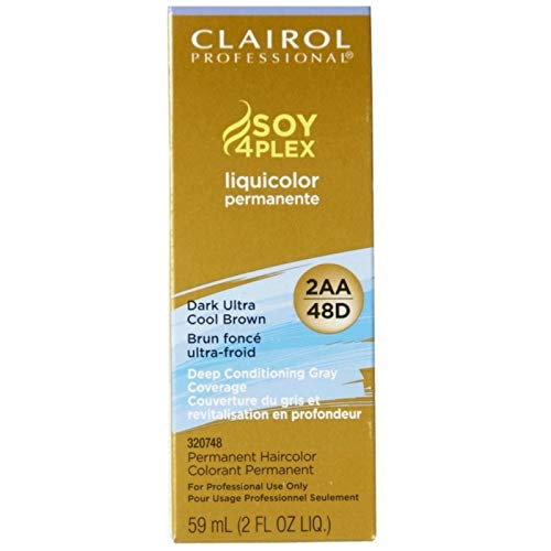 4th Ave Market: Clairol Professional Liquicolor 2AA/48D Dark Ultra Cool Brown, 2 oz