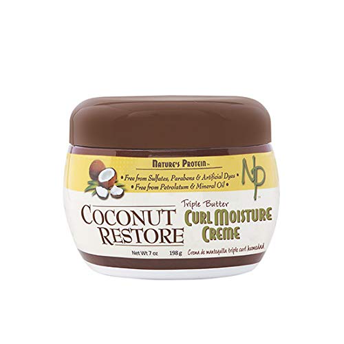 4th Ave Market: Nature's Protein Coconut Restore Triple Butter Curl Moisture Creme, 8 oz