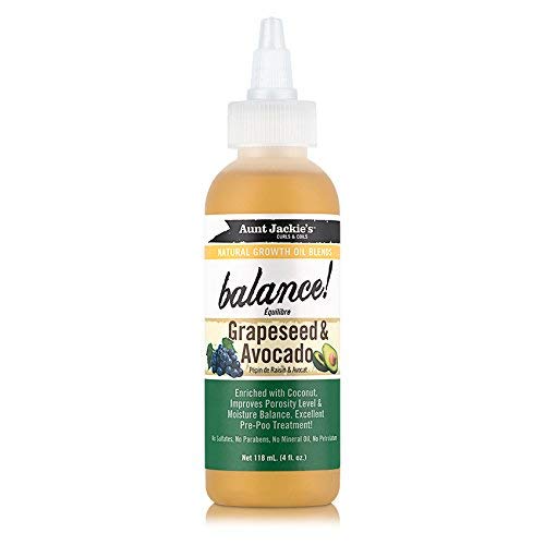 4th Ave Market: Aunt Jackie's Balance Grapeseed & Avocado Oil - 4 oz