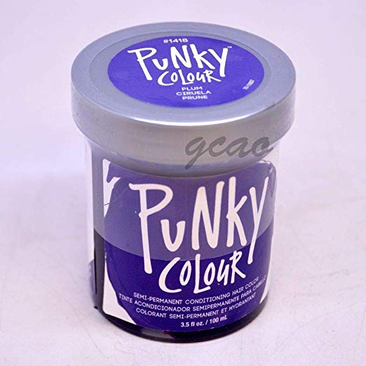 4th Ave Market: Jerome Russell Punky Colour Semi-Permanent Conditioning Hair Color, Plum 3.5 oz