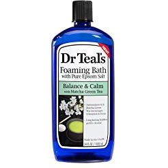 4th Ave Market: Dr. Teal's Pure Epsom Salt Matcha Green Tea Relaxing Foaming Bubble Bath - 34 Ounce
