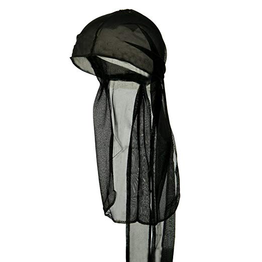 4th Ave Market: Titan Classic Satin Durag Cap - Black #11102