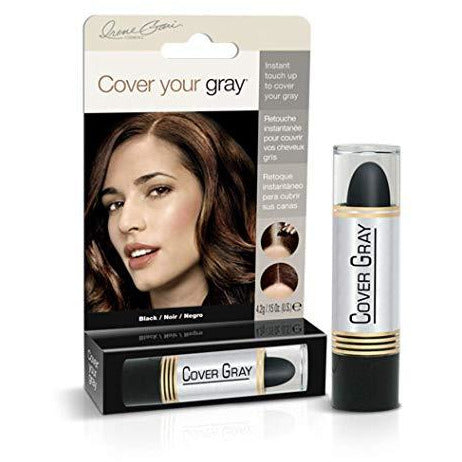 4th Ave Market: Cover Your Gray Hair Color Touch Up Stick - Black.15 Ounce