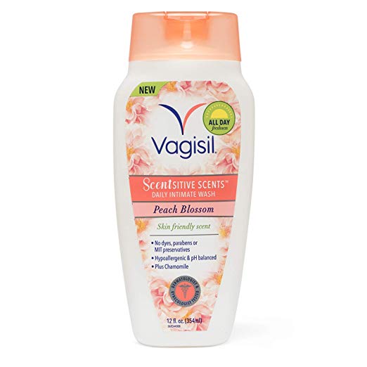 4th Ave Market: Vagisil Scentsitive Scents Plus Daily Feminine Intimate Vaginal Wash, Peach Blossom