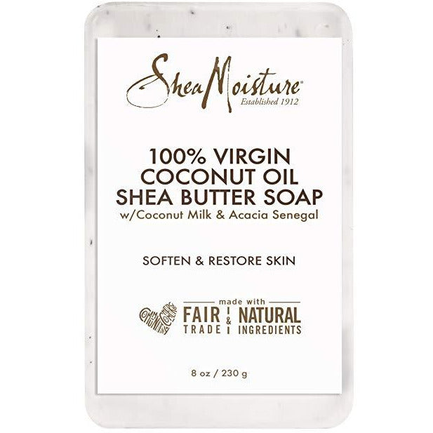 4th Ave Market: SheaMoisture 100% Virgin Coconut Oil Shea Butter Soap, 8 Ounce