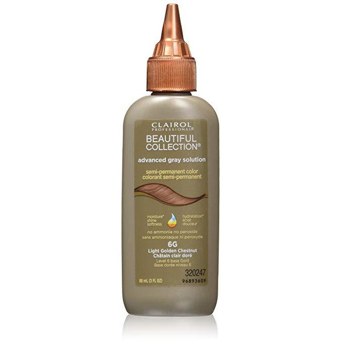 4th Ave Market: Clairol Beautiful Collection Advanced Gray Solution Hair Color, 3 fl oz, Light Golde