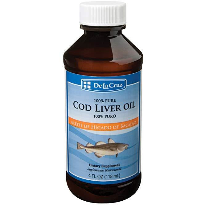 4th Ave Market: De La Cruz Pure Icelandic Cod Liver Oil 4 FL. OZ