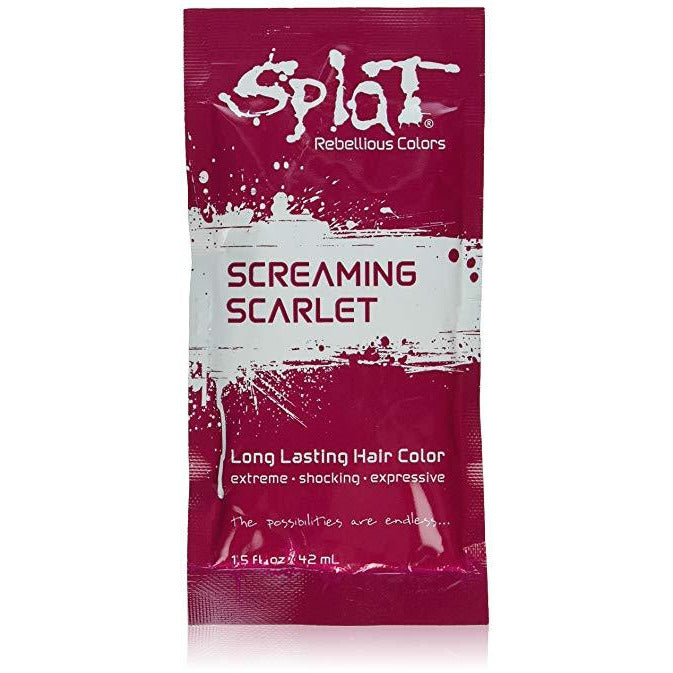 4th Ave Market: SPLAT Splat Hair Color Packs Screaming Scarlet