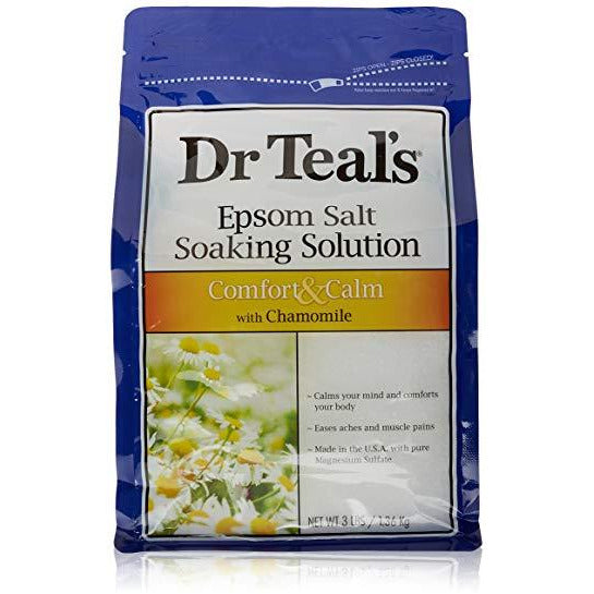 4th Ave Market: Dr Teal's Epsom Salt Soaking Solution, Chamomile, 48 Ounce