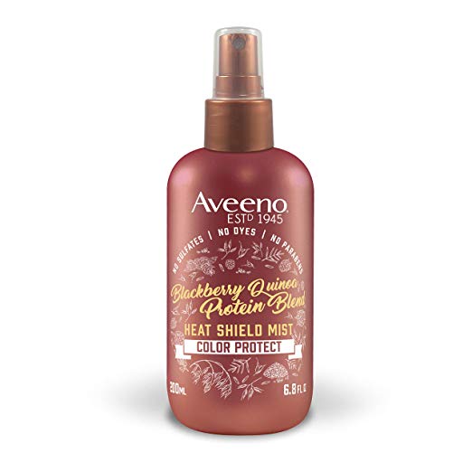 4th Ave Market: Aveeno Nourishing Blackberry Quinoa Protein Blend Heat Shield Mist 6.8 fl. oz