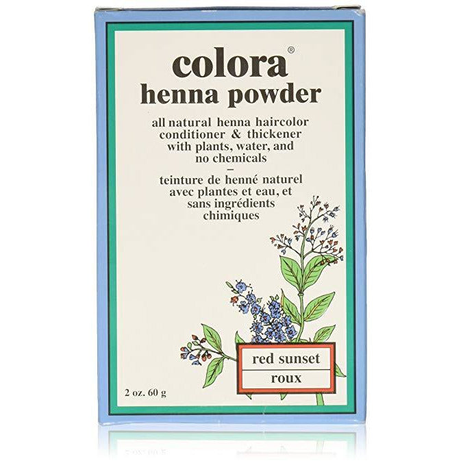 4th Ave Market: Colora Henna Powder Hair Color Red Sunset 2 oz.