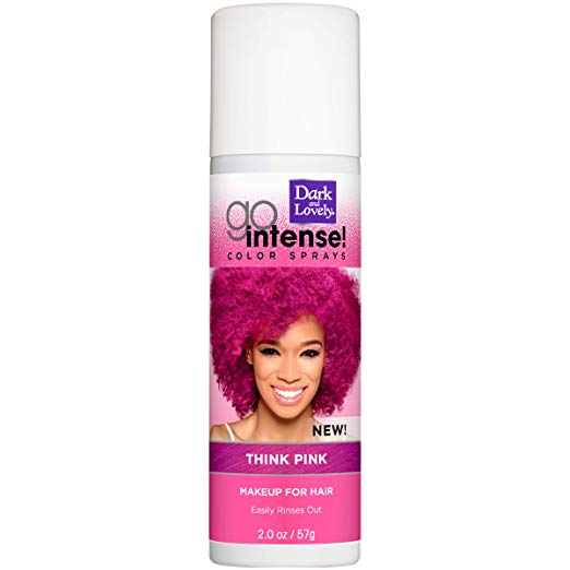 4th Ave Market: Dark and Lovely Go Intense Temporary Hair Color Sprays, Think Pink