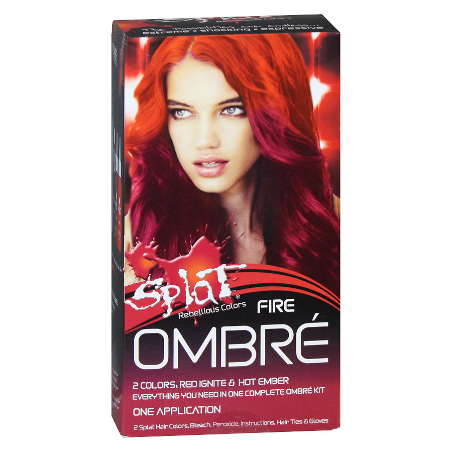 4th Ave Market: Splat Hair Color Kit Ombre, Fire