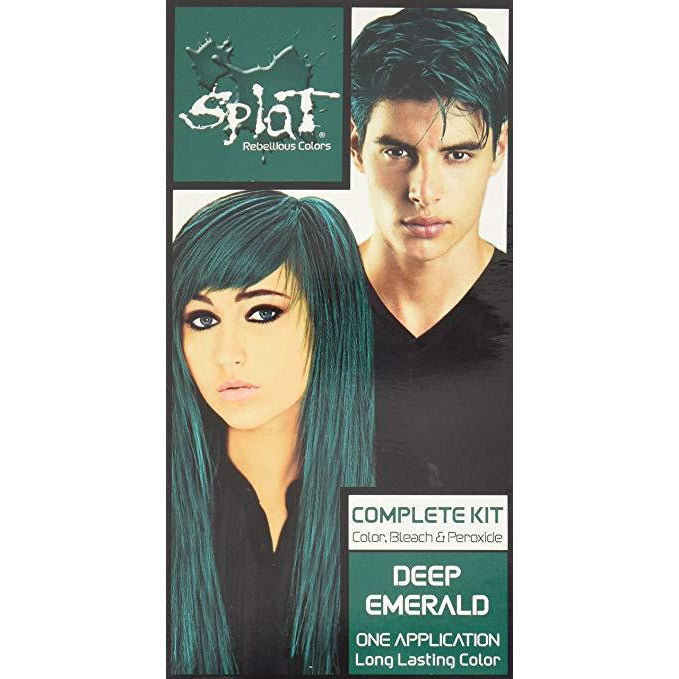 4th Ave Market: Splat Rebellious Colors Hair Coloring Complete Kit Deep Emerald