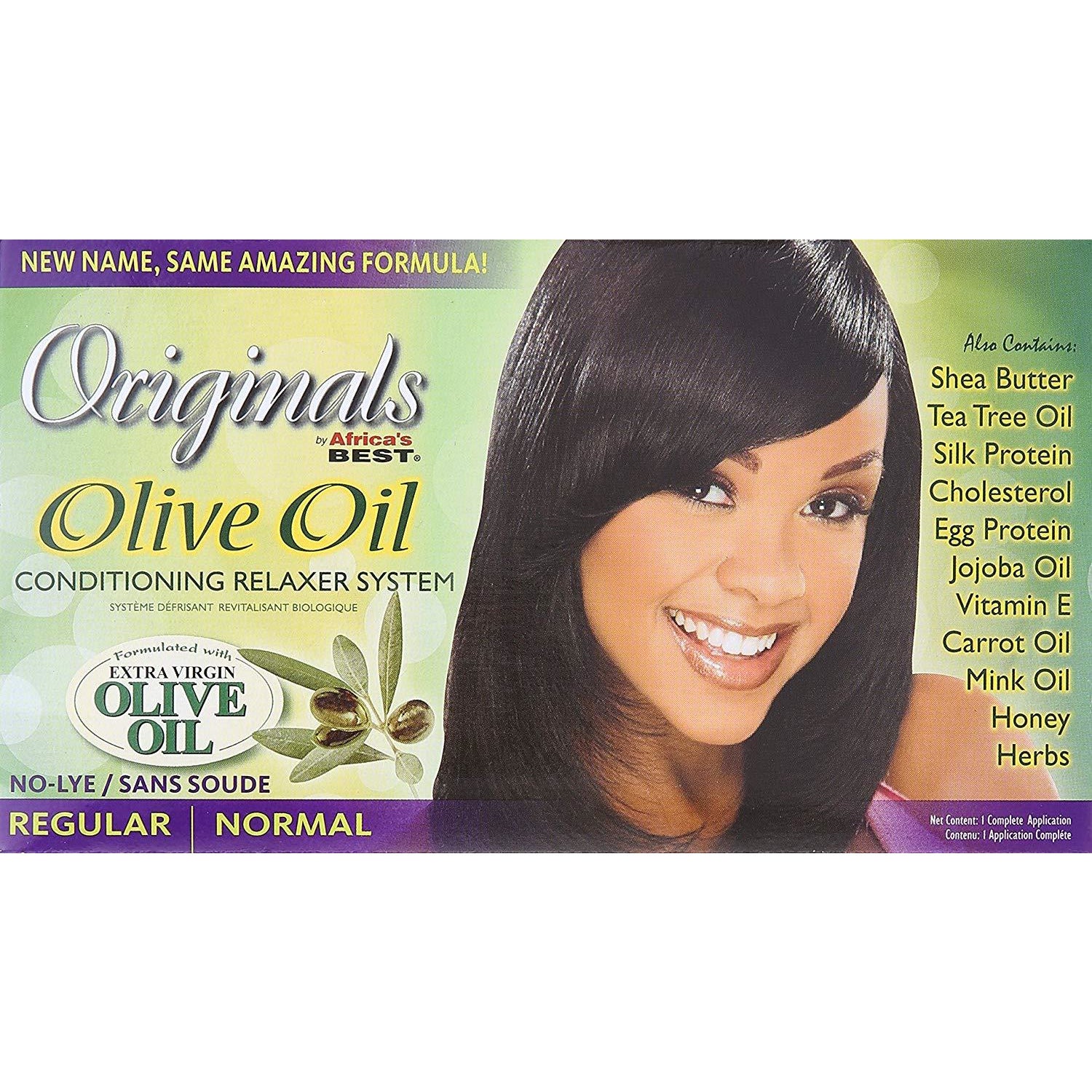 4th Ave Market: Africa's Best Originals Olive Oil Conditioning Relaxer System, No Lye - Regular/Norm