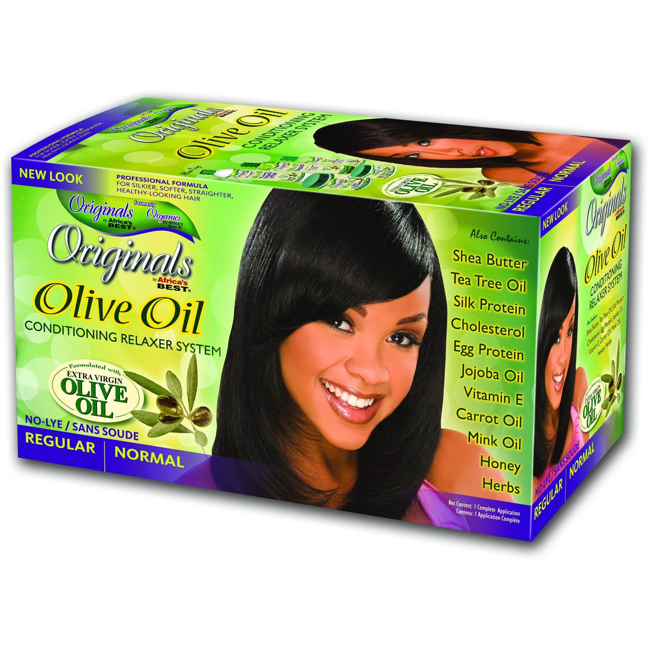 4th Ave Market: Africa's Best Organics Olive Oil Conditioning Regular/Normal Relaxer System