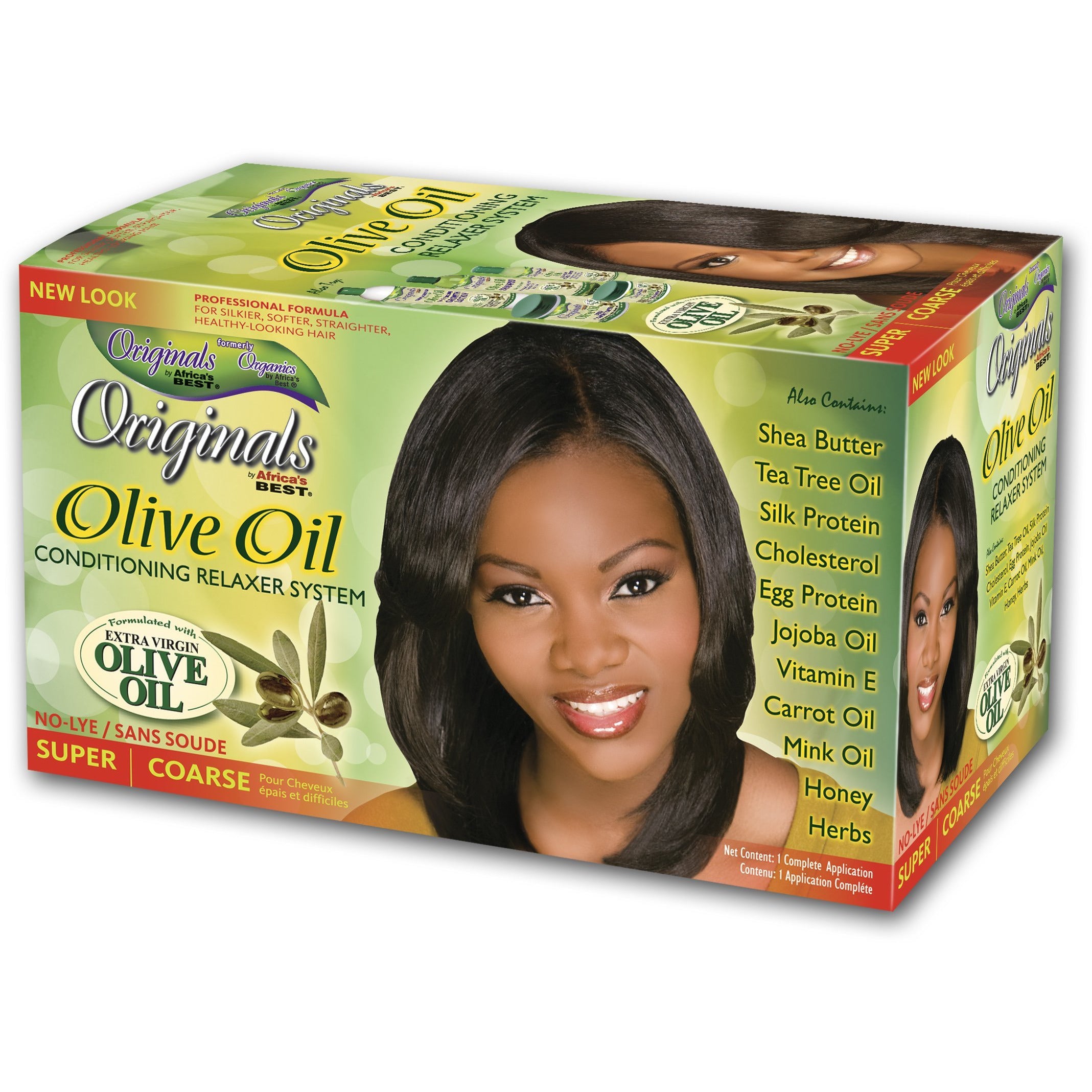 4th Ave Market: Africa's Best Originals Olive Oil Conditioning Relaxer System, Super/Coarse