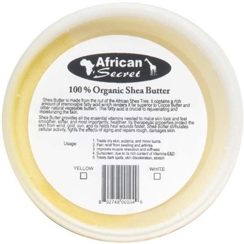 4th Ave Market: African Secret 100% Organic Shea Butter Smooth White