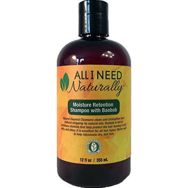 4th Ave Market: All I Need Naturally All I Need Naturally Moisture Retention Shampoo, 12 Ounce