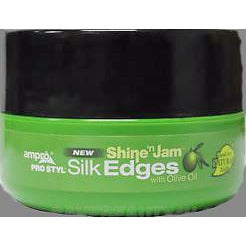 4th Ave Market: Ampro Shine 'N Jam Hair Conditioning Gel, Silk Edges, 2 Ounce