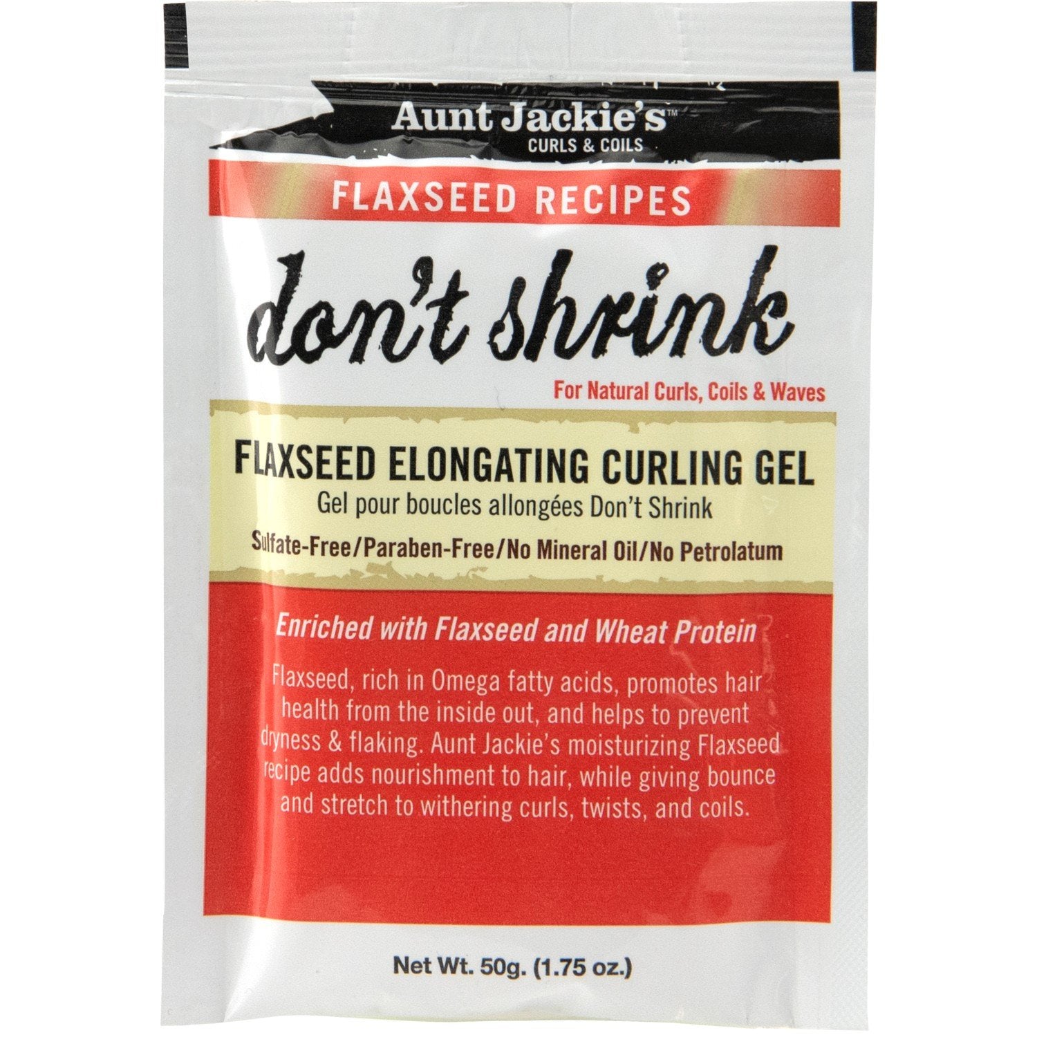 Aunt Jackie's Don't Shrink Elongating Flaxseed Gel - 1.75oz - 4th Ave Market