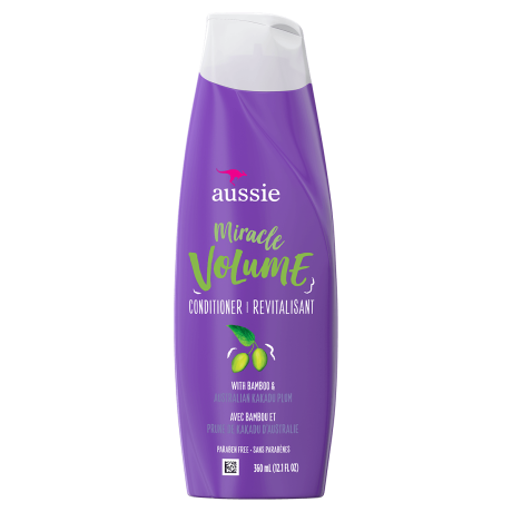 Aussie For Fine Hair Paraben-Free Miracle Volume Conditioner Without Plum & Bamboo, 12.1 - 4th Ave M