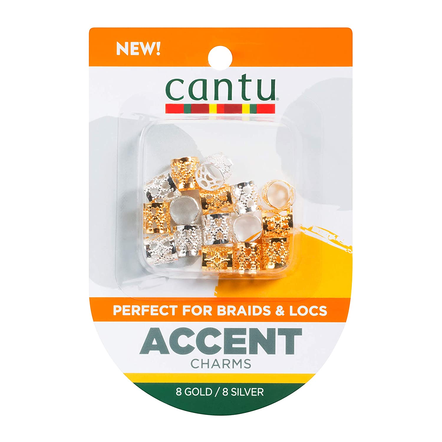 Cantu Accent Charms Gold And Silver - 8ct - 4th Ave Market
