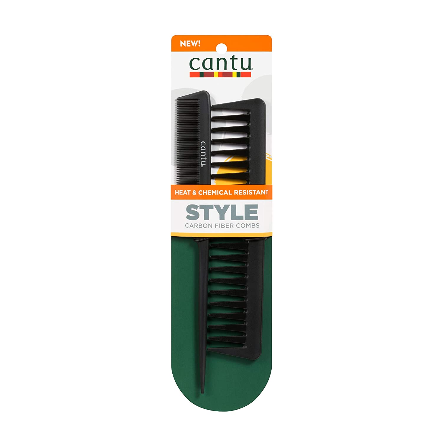 Cantu Style Carbon Fiber Combs - 2ct - 4th Ave Market