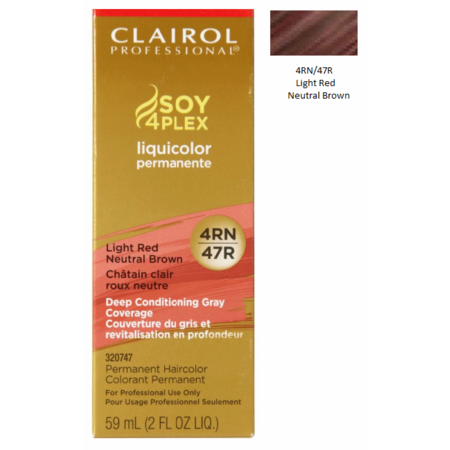 4th Ave Market: Clairol Premium Creme Permanent Haircolor 4RN Light Red-Neutral Brown 2 oz