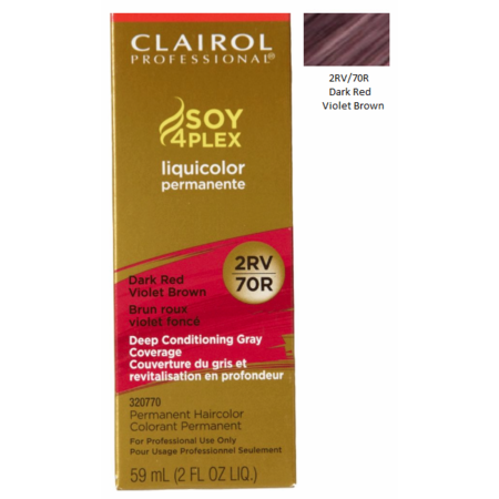 4th Ave Market: Clairol Professional Conditioning Color No.70R Plum Brown 2oz/59ml