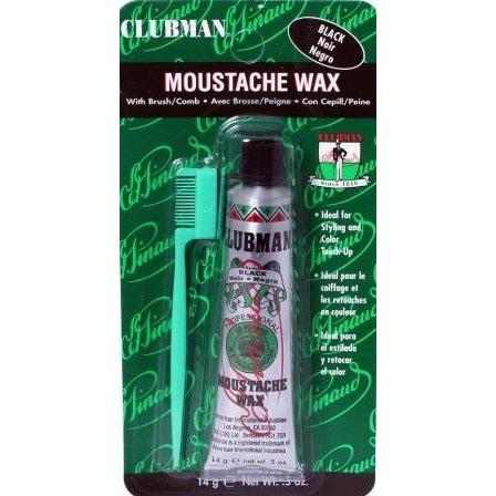 4th Ave Market: Clubman Moustache Wax Black