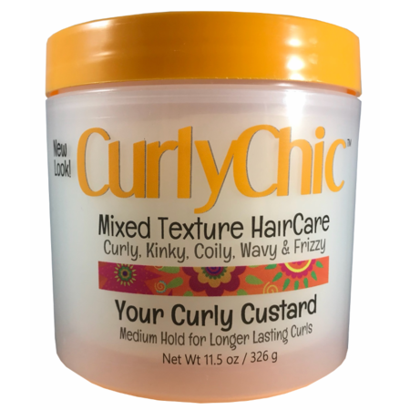 4th Ave Market: Curlychic Your Curly Custard Medium Hold For Longer Lasting Curls 11.5oz