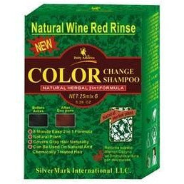 4th Ave Market: Diety Shampoo Natural Herbal Color Change Kit, Wine Red