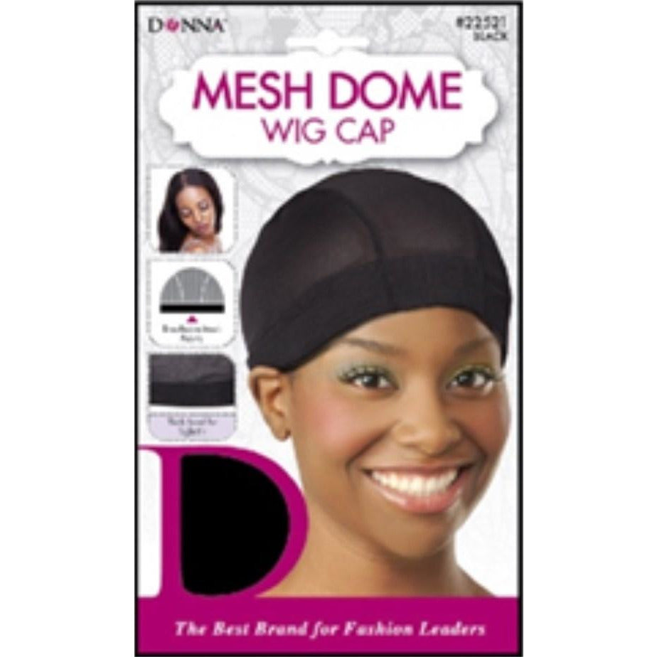 4th Ave Market: Donna Mesh Dome Wig Cap Black