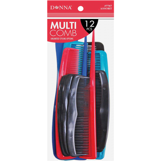 4th Ave Market: Donna Multi Combs, 12 pc