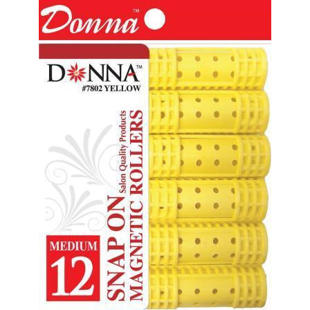 4th Ave Market: Donna Snap on Magnetic Roller Medium Yellow